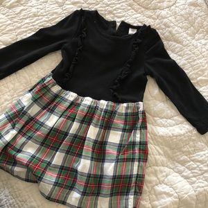 Kids Gap long sleeve holiday dress